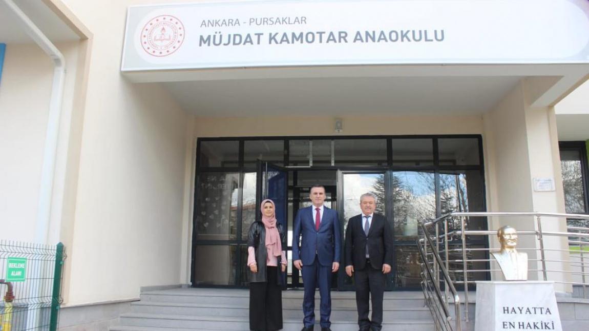 Pursaklar Kaymakamımız Sayın Mehmet Yıldız ve ilçe Milli Eğitim Müdürümüz Sayın Mustafa Kılıçgil okulumuzu ziyaret ettiler